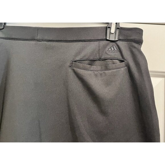 Adidas Women's Size 12 Skort Black Climacool Pull On Golf Tennis Athleticwear - Picture 7 of 7